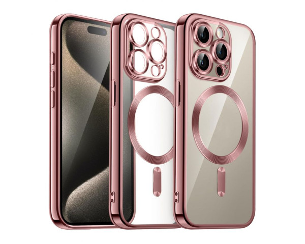 Чехол с функцией MagSafe для Apple iPhone 17 Air pink (06)