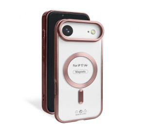 Чохол із функцією MagSafe для Apple iPhone 17 Air pink (06) матовий