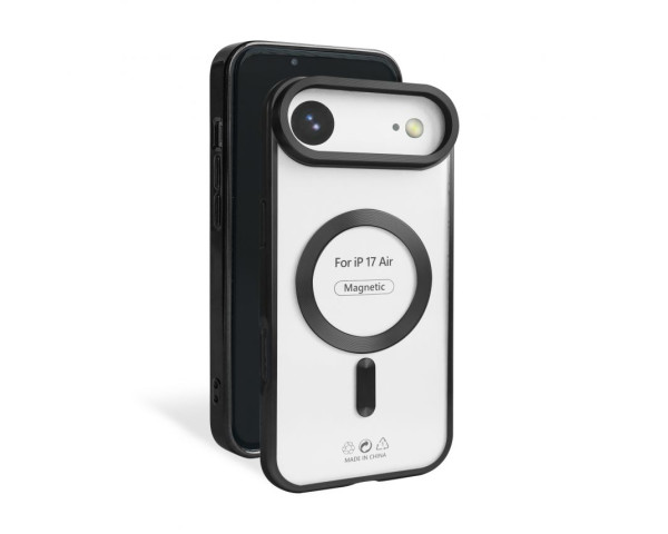 Чохол із функцією MagSafe для Apple iPhone 17 Air black (09) матовий