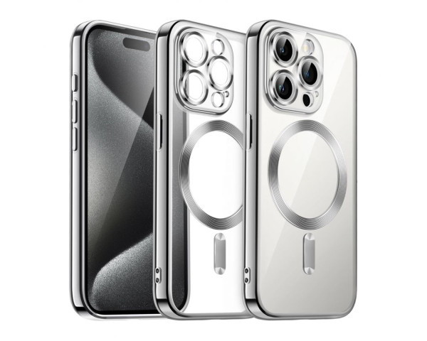 Чехол с функцией MagSafe для Apple iPhone 17 Air grey (12)