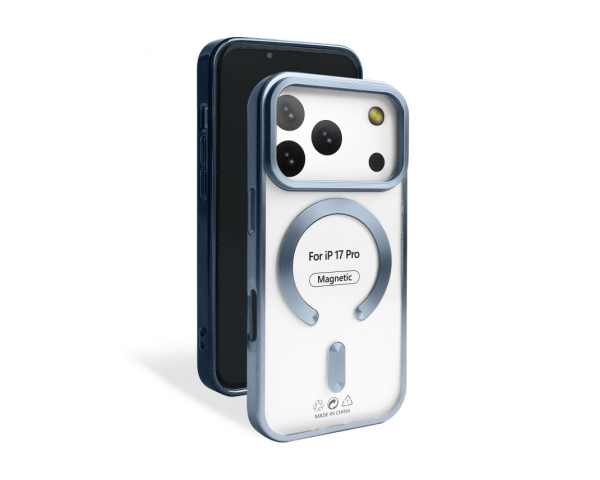 Чохол із функцією MagSafe для Apple iPhone 17 Pro blue (04) матовий