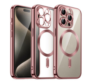 Чохол з функцією MagSafe для Apple iPhone 17 Pro pink (06)