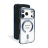 Чехол с функцией MagSafe для Apple iPhone 17 Pro dark blue (07) матовый