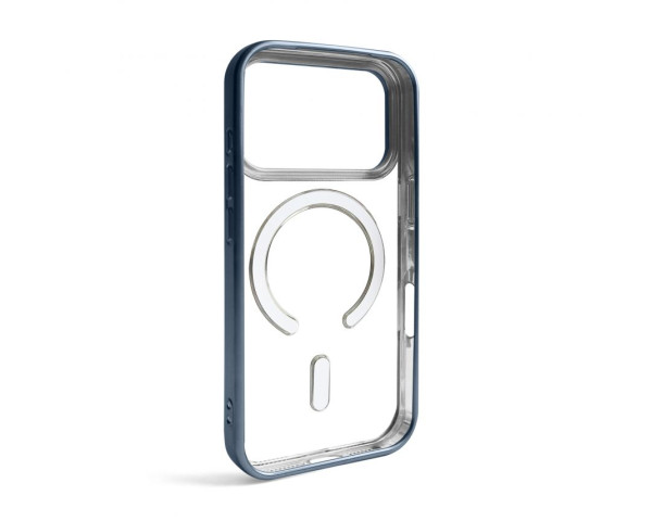 Чехол с функцией MagSafe для Apple iPhone 17 Pro dark blue (07) матовый