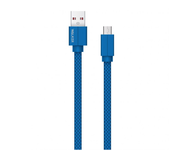 Кабель USB WALKER C755 Micro blue