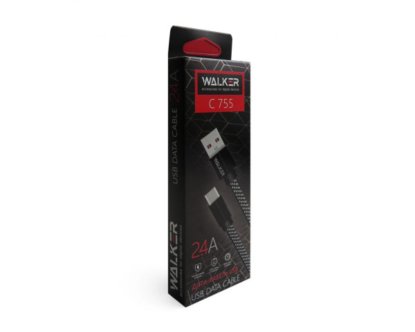 Кабель USB WALKER C755 Micro blue
