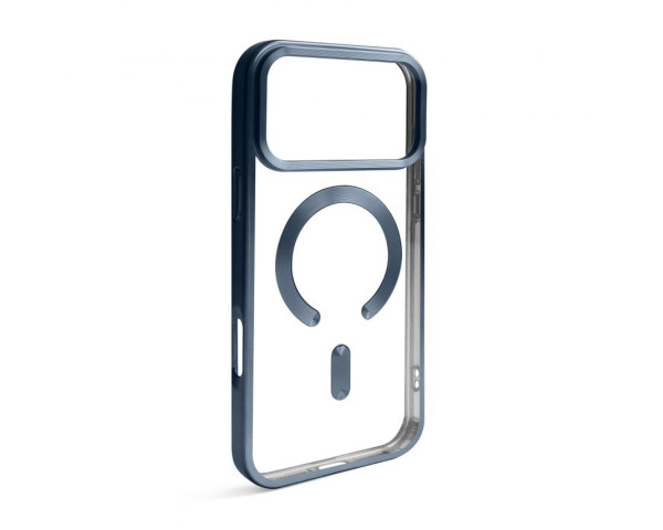 Чехол с функцией MagSafe для Apple iPhone 17 Pro Max dark blue (07) матовый