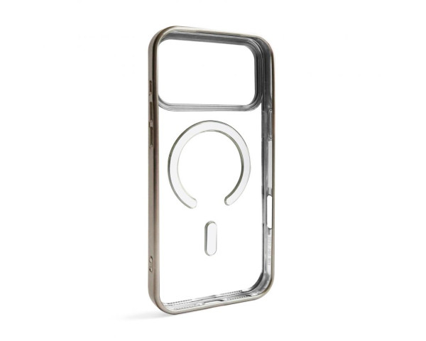 Чехол с функцией MagSafe для Apple iPhone 17 Pro Max grey (12) матовый