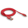 Кабель USB WALKER C755 Micro red