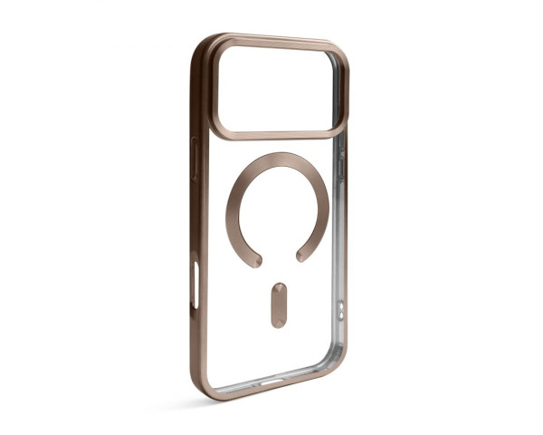 Чохол із функцією MagSafe для Apple iPhone 17 Pro Max brown (13) матовий