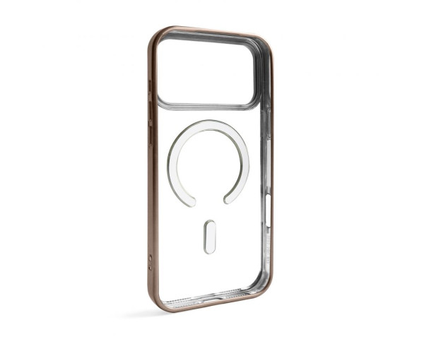 Чохол із функцією MagSafe для Apple iPhone 17 Pro Max brown (13) матовий