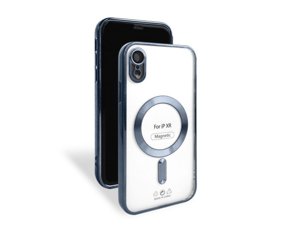 Чехол с функцией MagSafe для Apple iPhone Xr mountain blue (7)