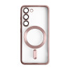 Чехол с функцией MagSafe для Samsung Galaxy S23/S911 (2023) pink (06) матовый
