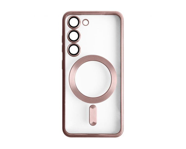 Чехол с функцией MagSafe для Samsung Galaxy S23/S911 (2023) pink (06) матовый