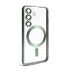 Чехол с функцией MagSafe для Samsung Galaxy S24/S921 (2024), S25/S931 (2025) mint-green (05) матовый