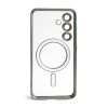 Чехол с функцией MagSafe для Samsung Galaxy S24/S921 (2024), S25/S931 (2025) mint-green (05) матовый