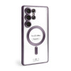 Чехол с функцией MagSafe для Samsung Galaxy S25 Ultra/S938 (2025) violet (02) матовый