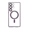 Чехол с функцией MagSafe для Samsung Galaxy S25 Ultra/S938 (2025) violet (02) матовый