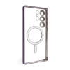 Чехол с функцией MagSafe для Samsung Galaxy S25 Ultra/S938 (2025) violet (02) матовый