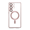 Чехол с функцией MagSafe для Samsung Galaxy S25 Ultra/S938 (2025) pink (06) матовый