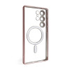 Чехол с функцией MagSafe для Samsung Galaxy S25 Ultra/S938 (2025) pink (06) матовый