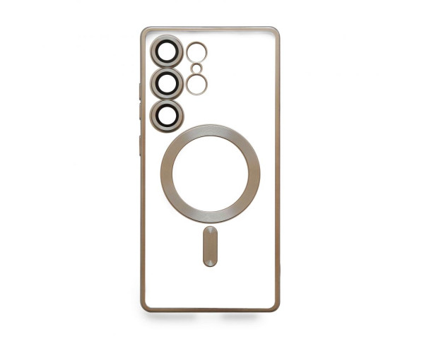 Чехол с функцией MagSafe для Samsung Galaxy S25 Ultra/S938 (2025) grey (12) матовый