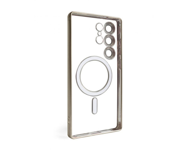 Чехол с функцией MagSafe для Samsung Galaxy S25 Ultra/S938 (2025) grey (12) матовый