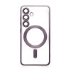 Чехол с функцией MagSafe для Samsung Galaxy S24/S921 (2024), S25/S931 (2025) violet (02) матовый
