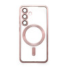 Чехол с функцией MagSafe для Samsung Galaxy S24/S921 (2024), S25/S931 (2025) pink (06) матовый