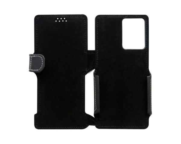 Чехол-книжка Status (18:9) 6.2'' black