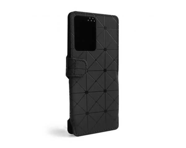 Чохол-книжка Status (18:9) 6.2'' ромб black