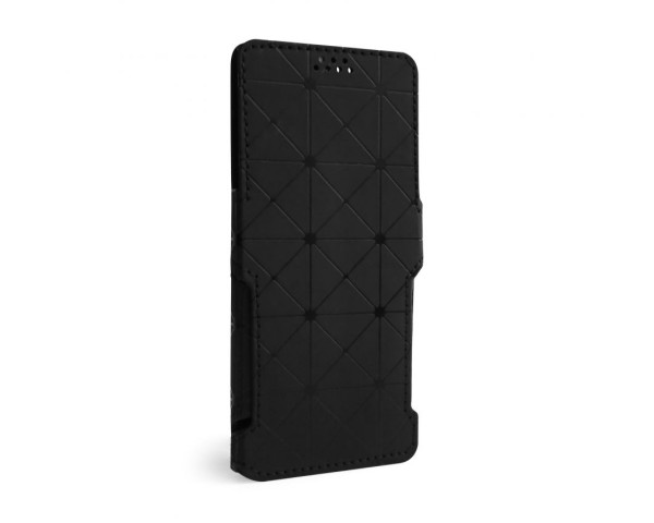Чохол-книжка Status (18:9) 6.5'' ромб black