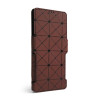 Чохол-книжка Status (18:9) 6.5'' ромб brown