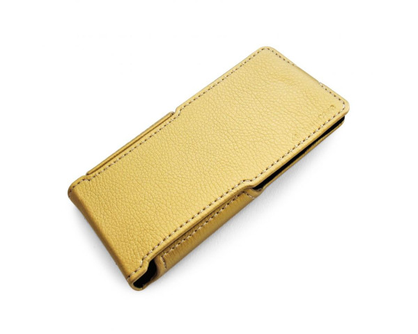 Чохол-книжка Status 5.2 '' золотий slim