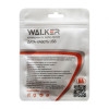 Кабель USB WALKER C755 Type-C короткий black