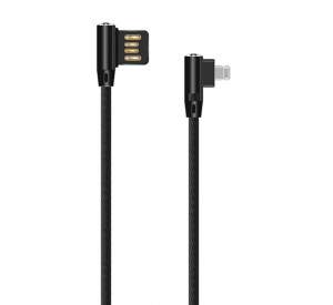 Кабель USB WALKER C770 Lightning black