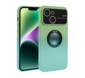 Чохол градієнт з функцією MagSafe для Apple iPhone 13 Pro green / blue (6)