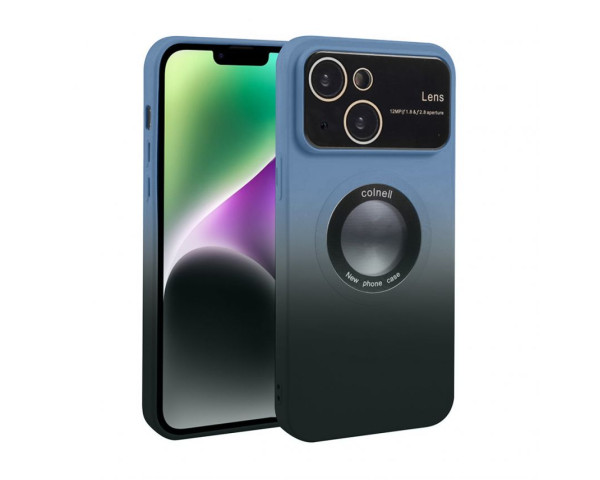 Чохол градієнт з функцією MagSafe для Apple iPhone 13 Pro Max blue / black (2)