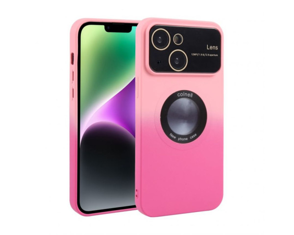 Чохол градієнт з функцією MagSafe для Apple iPhone 13 Pro Max pink / bright (4)