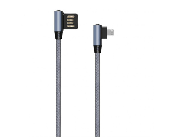 Кабель USB WALKER C770 Lightning grey