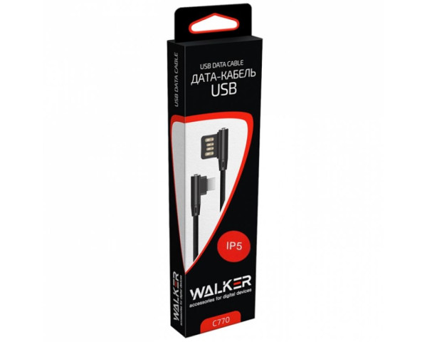 Кабель USB WALKER C770 Lightning red