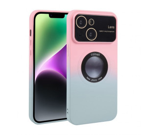 Чохол градієнт з функцією MagSafe для Apple iPhone 15 Pro pink / grey (1)