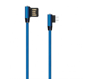Кабель USB WALKER C770 Micro dark blue