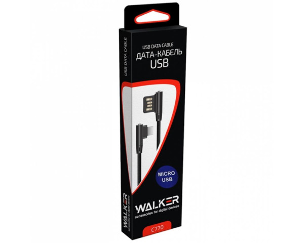 Кабель USB WALKER C770 Micro dark blue