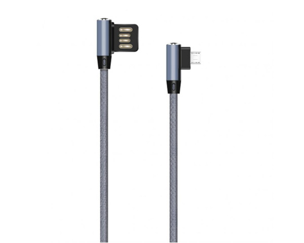 Кабель USB WALKER C770 Micro grey