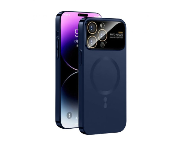 Чохол Original з функцією MagSafe full color для Apple iPhone 14 Pro Max blue titanium