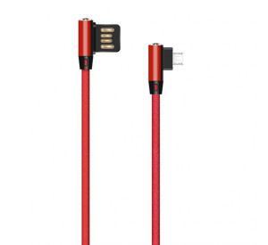 Кабель USB WALKER C770 Micro red