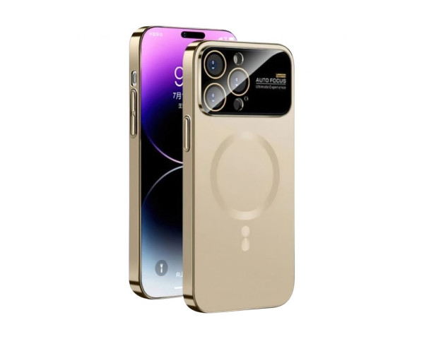 Чохол Original з функцією MagSafe full color для Apple iPhone 15 gold