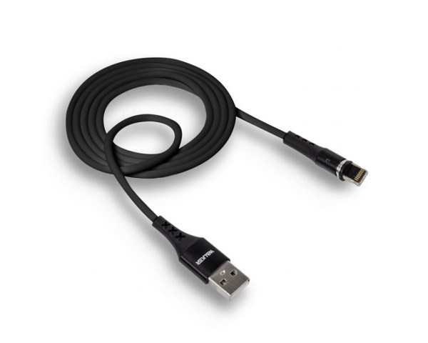 Кабель USB WALKER C775 Lightning Magnetic black