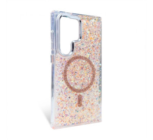 Чохол з MagSafe Glitter для Samsung Galaxy A16 (2025) gold (03)